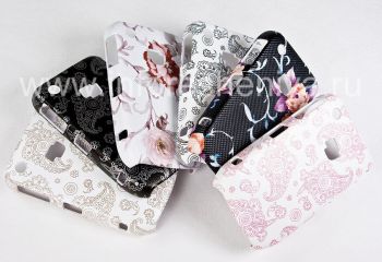Plastic bag-cover "ornament" for the BlackBerry 8520/9300 Curve