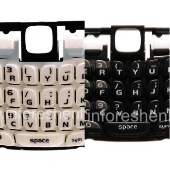 原来的英文键盘与BlackBerry 9300曲线3G的衬底