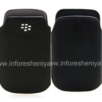Leather Case-pocket for BlackBerry 9320/9220 Curve