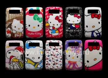 Plastic bag-cap with a pattern for BlackBerry 9700/9780 Bold