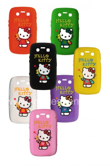 Silicone Case "Hello Kitty" for BlackBerry 9700/9780 Bold