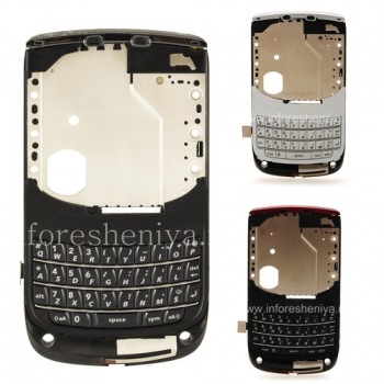 Bagian tengah kasus asli dengan chip dipasang untuk BlackBerry 9800 / 9810 Torch
