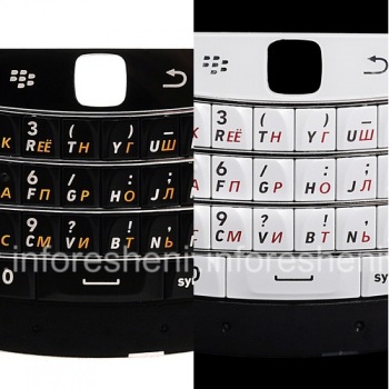 Clavier russe BlackBerry 9900/9930 Bold tactile
