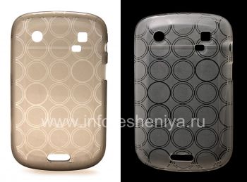 সিলিকন কেস BlackBerry 9900 / 9930 Bold টাচ জন্য প্যাটার্ন "রিং" সঙ্গে বস্তাবন্দী