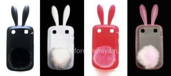 Rabito Silicone Case untuk kompak BlackBerry 9900 / 9930 Bold Sentuh