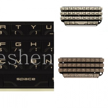 ब्लैकबेरी P'9981 पोर्श डिजाइन के लिए मूल अंग्रेजी कीबोर्ड