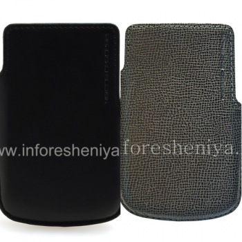 الأصلي جلد حالة الجيب الجيب P'3300 جلدية للBlackBerry P\