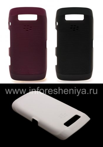 Penutup plastik asli, menutupi Hard Shell Case untuk BlackBerry 9850 / 9860 Torch