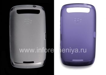 মূল সিলিকন ক্ষেত্রে BlackBerry 9380 কার্ভ জন্য নরম শেল কেস নামমুদ্রাম্কিত