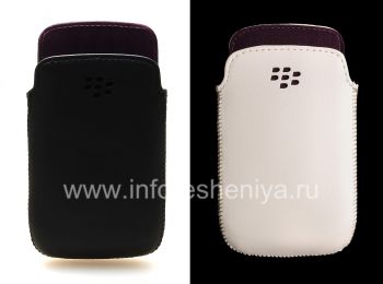 Original Leather Pocket Case-bolsillo para BlackBerry 9790 Bold