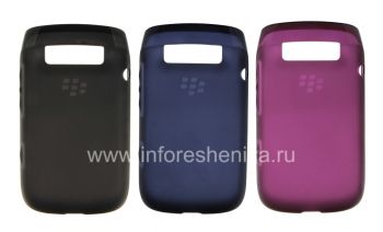 মূল সিলিকন ক্ষেত্রে BlackBerry 9790 Bold জন্য নামমুদ্রাম্কিত নরম শেল কেস