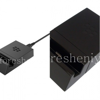 cargador de escritorio original de "cristal" Sync Pod para BlackBerry Passport