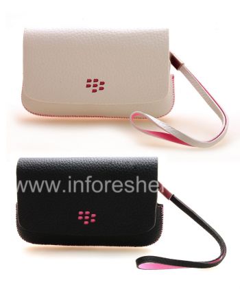Original Leather Case Bag Leather Folio for BlackBerry 9800/9810 Torch