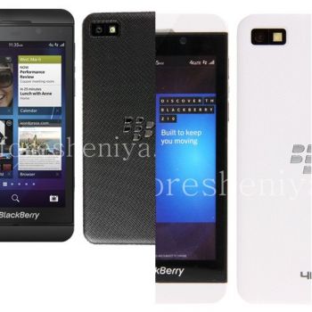 বিন্যাস BlackBerry Z10 স্মার্টফোন