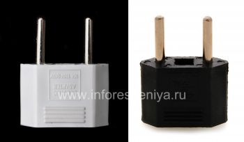 Adapter socket US-Euro (Russia) for BlackBerry