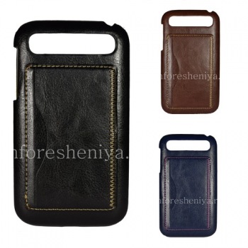 Leather Case Cover untuk-BlackBerry Classic