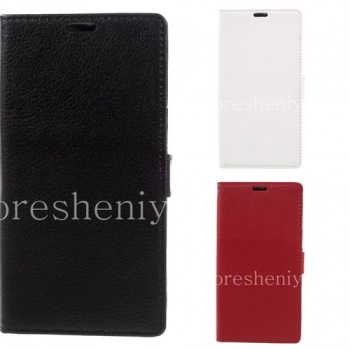 Leather Case pembukaan horisontal "Classic" untuk BlackBerry DTEK60