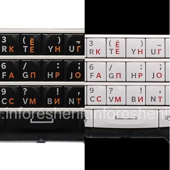 لوحة المفاتيح الروسية لبلاك بيري Q10