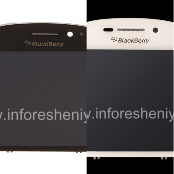 Screen LCD + touch screen (Touchscreen) in the assembly for the BlackBerry Q10