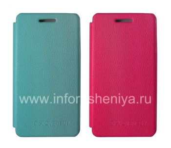 Signature Leather Case horizontal opening DiscoveryBuy for BlackBerry Z10