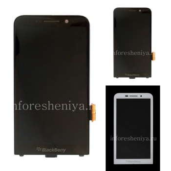 Screen LCD + touch screen (Touchscreen) in the assembly for the BlackBerry Z30