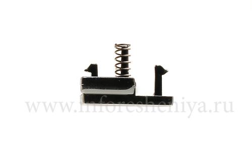 Photogallery for Isiqhebezo ikhava yebhethri (Battery clip) for BlackBerry 8100 / 8110/8120 Pearl, metallic product