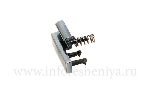 Photogallery for Isiqhebezo ikhava yebhethri (Battery clip) for BlackBerry 8100 / 8110/8120 Pearl, metallic product
