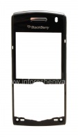 panel depan casing asli untuk BlackBerry 8100 / 8110/8120/8130 Pearl, hitam