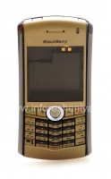 Le cas original pour BlackBerry 8100 Pearl, or pâle