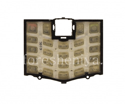 Photogallery for Le BlackBerry 8100 / 8110/8120/8130 Pearl clavier original anglais, bleu foncé product