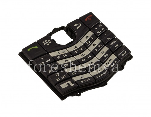Photogallery for Le BlackBerry 8100 / 8110/8120/8130 Pearl clavier original anglais, bleu foncé product