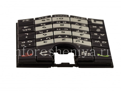 Photogallery for Le BlackBerry 8100 / 8110/8120/8130 Pearl clavier original anglais, bleu foncé product