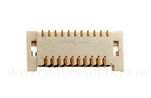 Photogallery for ブラックベリー8100/8110/8120 Pearl用コネクタ液晶ディスプレイ（LCDコネクタ） product
