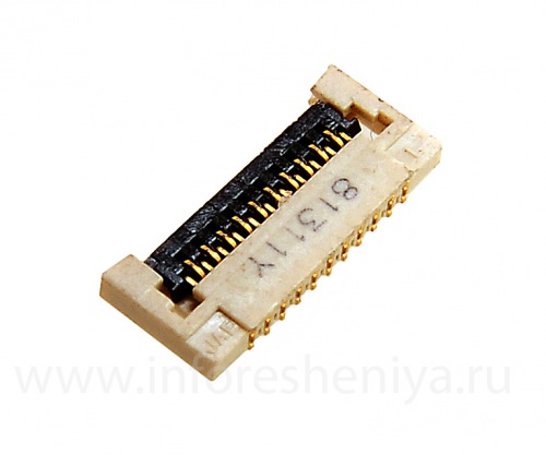 Photogallery for ブラックベリー8100/8110/8120 Pearl用コネクタ液晶ディスプレイ（LCDコネクタ） product