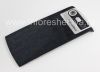 Photo 4 — sampul belakang asli untuk BlackBerry 8110 / 8120/8130 Pearl, hitam