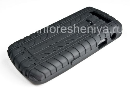 Photogallery for BlackBerry 8110 / 8120/8130 Pearl জন্য কর্পোরেট ইসলাম কেস Technocell টায়ারের স্কিন জেল, কালো product