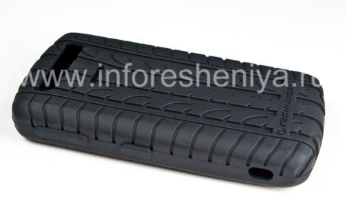 Photogallery for BlackBerry 8110 / 8120/8130 Pearl জন্য কর্পোরেট ইসলাম কেস Technocell টায়ারের স্কিন জেল, কালো product