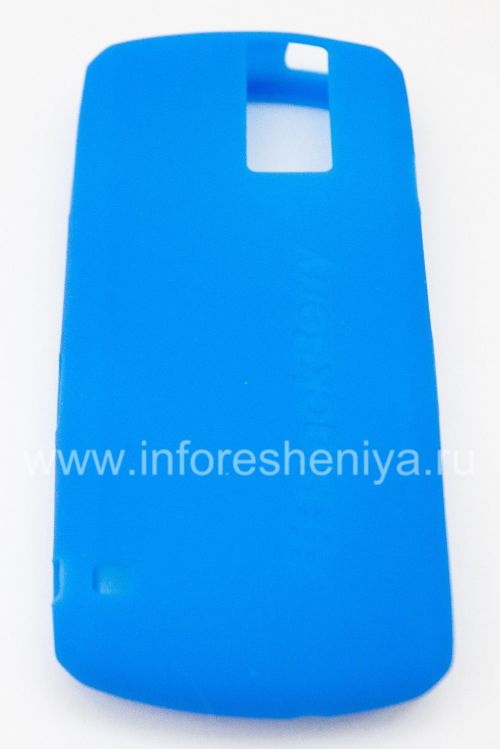Photogallery for BlackBerry 8100 Pearl জন্য মূল সিলিকন কেস, নীল (ব্লু) product