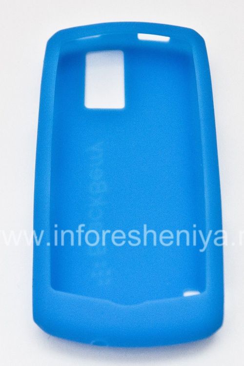 Photogallery for BlackBerry 8100 Pearl জন্য মূল সিলিকন কেস, নীল (ব্লু) product