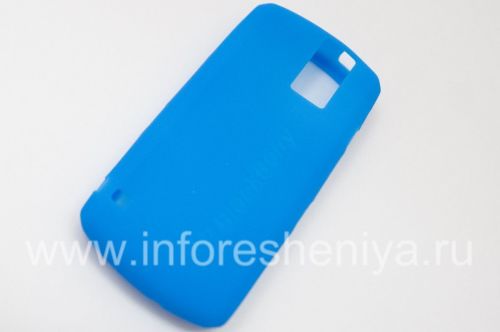 Photogallery for BlackBerry 8100 Pearl জন্য মূল সিলিকন কেস, নীল (ব্লু) product