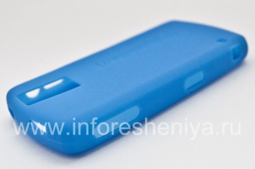 Photogallery for BlackBerry 8100 Pearl জন্য মূল সিলিকন কেস, নীল (ব্লু) product