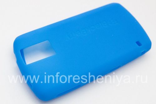 Photogallery for BlackBerry 8100 Pearl জন্য মূল সিলিকন কেস, নীল (ব্লু) product
