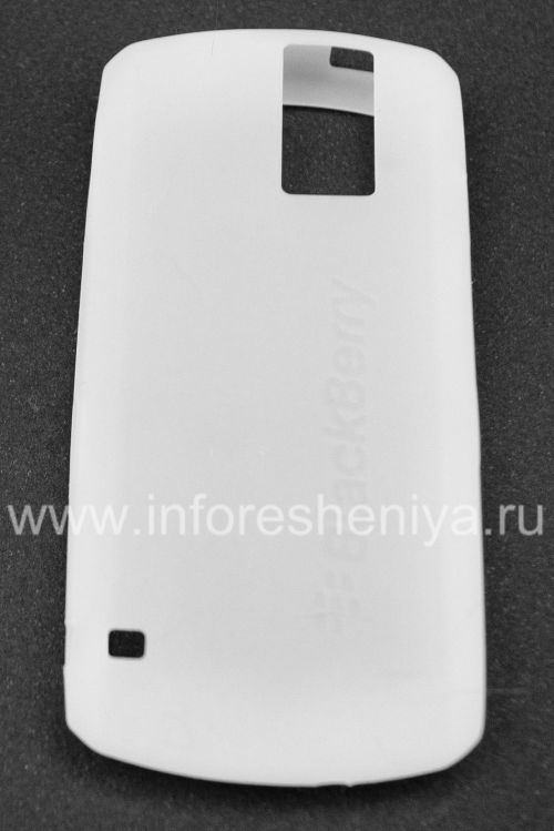 Photogallery for BlackBerry 8100 Pearl জন্য মূল সিলিকন কেস, হোয়াইট (সাদা) product
