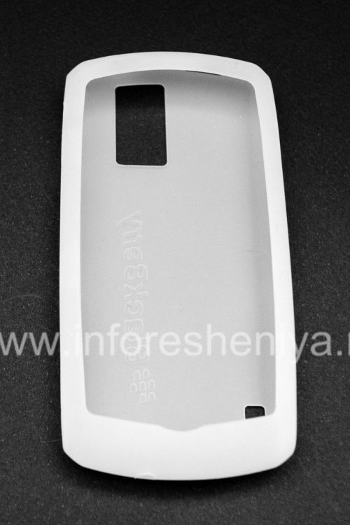 Photogallery for BlackBerry 8100 Pearl জন্য মূল সিলিকন কেস, হোয়াইট (সাদা) product