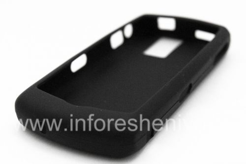 Photogallery for BlackBerry 8100 Pearl জন্য মূল সিলিকন কেস, ব্ল্যাক (কালো) product