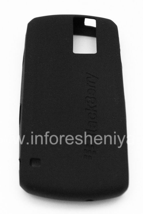 Photogallery for BlackBerry 8100 Pearl জন্য মূল সিলিকন কেস, ব্ল্যাক (কালো) product