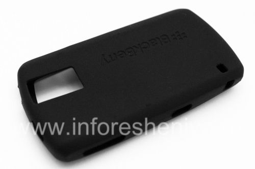 Photogallery for BlackBerry 8100 Pearl জন্য মূল সিলিকন কেস, ব্ল্যাক (কালো) product