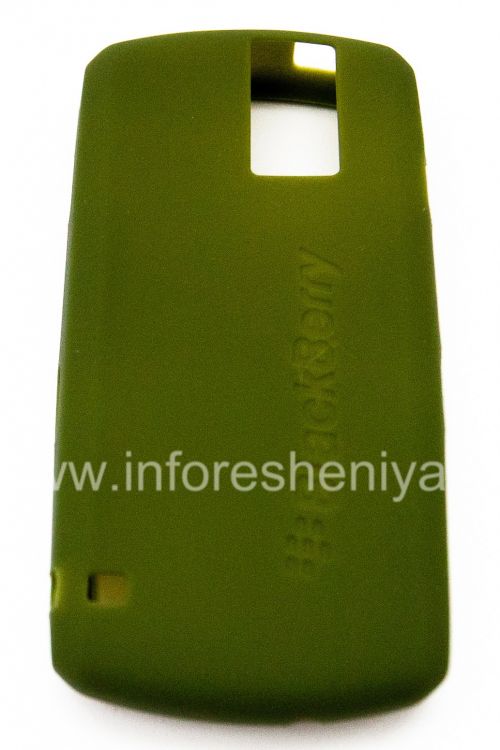 Photogallery for BlackBerry 8100 Pearl জন্য মূল সিলিকন কেস, জলপাই (অলিভ গ্রিন) product