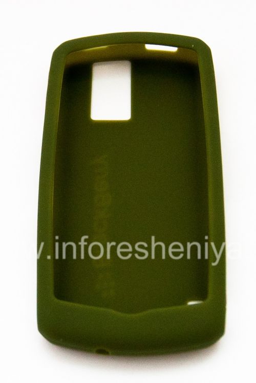 Photogallery for BlackBerry 8100 Pearl জন্য মূল সিলিকন কেস, জলপাই (অলিভ গ্রিন) product