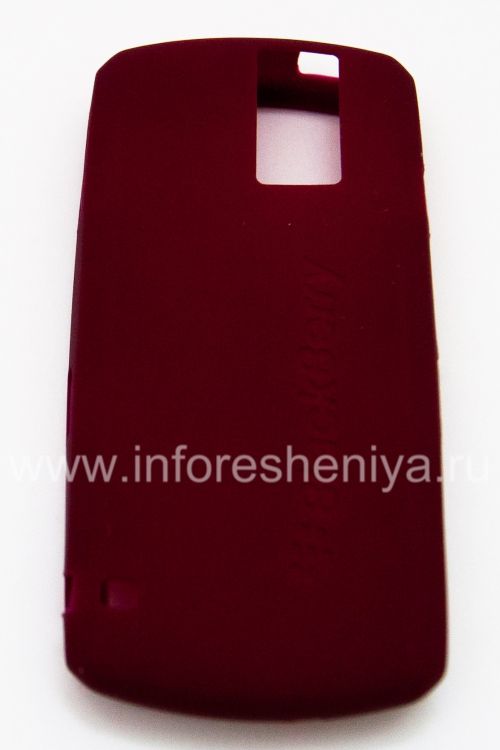 Photogallery for BlackBerry 8100 Pearl জন্য মূল সিলিকন কেস, গাঢ় লাল (গাঢ় লাল) product